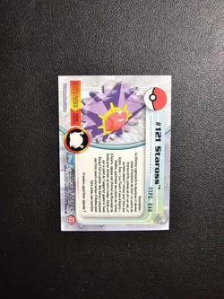 Carte Pokemon Staross 121 TOPPS Serie 2 Francais - Image 2