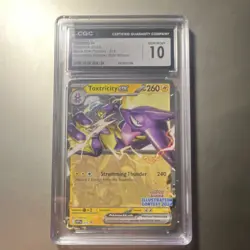 The Pokemon Company Toxtricity ex 215 Sv: Scarlet & Violet Illustration Contest… - Image 1