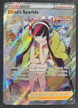 ELESA'S SPARKLE 147/159 RARE ULTRA CROWN ZENITH POKEMON HOLO NM - Image 1