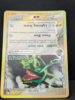 Rayquaza 13/113 Delta Species Reverse Holo Rare Pokemon TCG Nintendo LP - Image 4