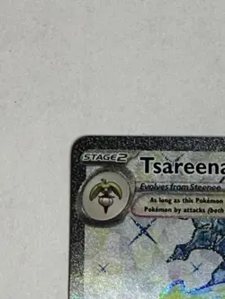 Pokemon TCG Tsareena EX Paradox Rift Tera Full Art Ultra Rare Card 220/182 - Image 2