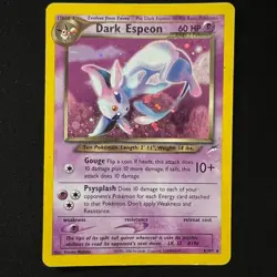 Dark Espeon Holo Neo Destiny (2002) Original Vintage Pokemon MP - Image 1