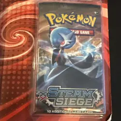 Pokemon TCG ~ Steam Siege ~ From FAIRFIELD 2 PACKS & 40 SLEEVE BUNDLE New - Image 2