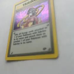 Pokemon TCG WOTC Sabrina Trainer Gym Challenge Holo - Image 1