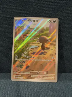 Pokemon English - Phantasmal Flames - Paldean Wooper 102/094 - Pack Fresh 💎 - Image 1