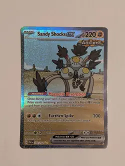 Pokemon TCG Sandy Shocks Paradox Rift 250/182 Special Illustration Rare - Image 1