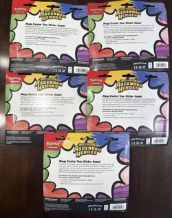 Pokemon TCG Ascended Heroes Three (3) Pack Blister - 5 Available - Image 2