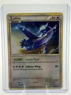Pokemon Latios HGSS Cosmos Holo Basic NM Promo HGSS11 English 2010 - Image 1