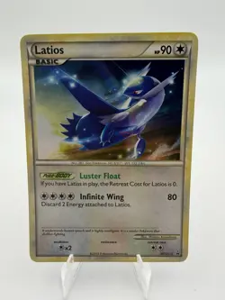 Pokemon Latios HGSS Cosmos Holo Basic NM Promo HGSS11 English 2010 - Image 2
