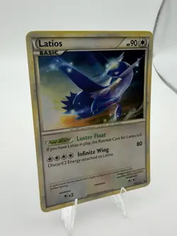 Pokemon Latios HGSS Cosmos Holo Basic NM Promo HGSS11 English 2010 - Image 3