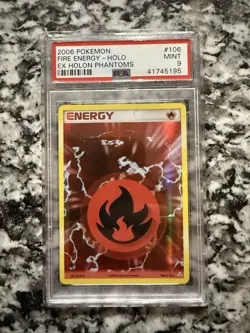 Pokemon EX Holon Phantoms Holo Energy PSA 9 Lot - Image 2