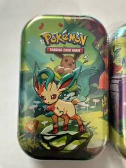 Pokemon TCG: LOT OF 2 Prismatic Evolutions Mini Tins Sealed New - Image 2