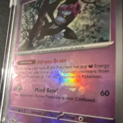 Pokemon Munkidori 044/131 Basic Rare Rev Holo Prismatic Evolutions masterball - Image 2