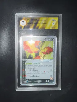 Pokemon Ex Team Rocket Returns Rocket’s Moltres Ex 100/109 Holo Graad 7 NM - Image 1