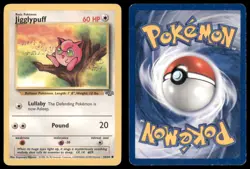 JIGGLYPUFF 54/64 JU JUNGLE POKEMON COMMON MP - Image 1
