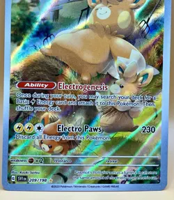 Pawmot 209/198 – Scarlet & Violet Illustration Rare Holo – NM – 2023 Pokemon TCG - Image 3