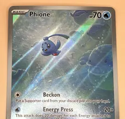 Phione 175/167 – Twilight Masquerade (Illustration Rare) - NM - 2024 Pokemon TCG - Image 4