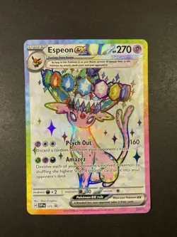 Pokemon TCG Espeon ex SVP 175 Black Star Promo Prismatic Evolutions PSA Worthy! - Image 1
