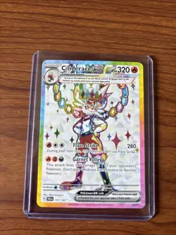 Pokemon Cinderace ex 157/142 Sv07: Stellar Crown Holo Ultra Rare - Image 1