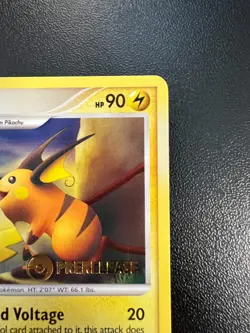 Pokemon Raichu 27/99 Arceus Prerelease STAFF Promo Lightly Played! - Image 3