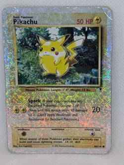 Pikachu 86/110 Legendary Collection Reverse Holo Rare Pokemon TCG Nintendo DMG - Image 1