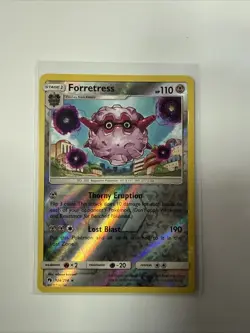 Pokemon TCG - Forretress - Lost Thunder - 124/214 - Reverse Holo Rare - Mint - Image 1