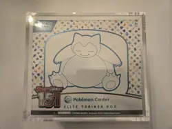 151 Pokemon Center Elite Trainer Box (ETB) Factory Sealed Case Included - Image 1