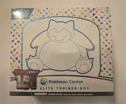 151 Pokemon Center Elite Trainer Box (ETB) Factory Sealed Case Included - Image 2