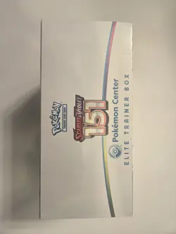 151 Pokemon Center Elite Trainer Box (ETB) Factory Sealed Case Included - Image 4