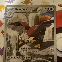 Pokemon TCG Breviary #155 Illustration Rare English Black Bolt, Mint Condition - Image 3