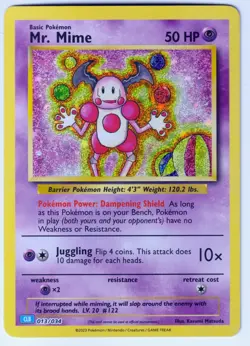 Mr. Mime Classic Collection Trading Card Game Classic 013/034 NM Pokemon TCG - Image 1