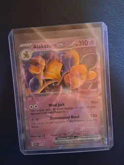 Pokemon TCG Alakazam EX 050 Black Star Promo Card Mint Condition - Image 1