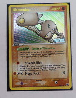Hitmonlee Unseen Forces 25/115 Reverse Holo Stamped LP Pokemon Card - Image 1