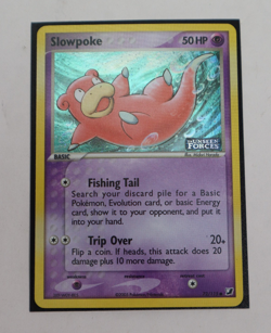 Slowpoke EX Unseen Forces 72/115 Reverse Holo Stamped Pokemon Card LP - Image 1