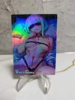 Lucy Trading Card Waifu Goddess Story Anime Girl holo Karte Manga Full Art - Image 1