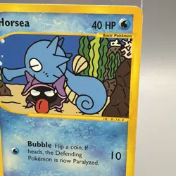 Pokemon TCG - HORSEA - 84/147 - E-CARD SERIES: AQUAPOLIS (2003) - MP - Image 3