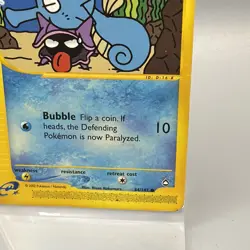 Pokemon TCG - HORSEA - 84/147 - E-CARD SERIES: AQUAPOLIS (2003) - MP - Image 4