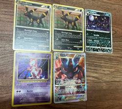 Pokemon Card Lot - Hg SS UNDAUNTED Umbreon - Mewtwo EVOLUTIONS - Lucario - Image 1