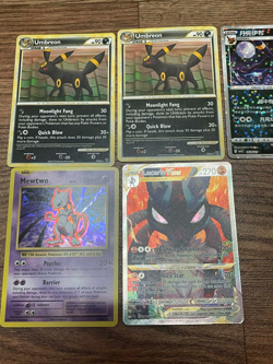 Pokemon Card Lot - Hg SS UNDAUNTED Umbreon - Mewtwo EVOLUTIONS - Lucario - Image 2