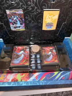 Pokemon Mega Charizard X EX UPC Box with Sealed Promo Cards & More - NO Packs - Image 4