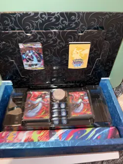 Pokemon Mega Charizard X EX UPC Box with Sealed Promo Cards & More - NO Packs - Image 5