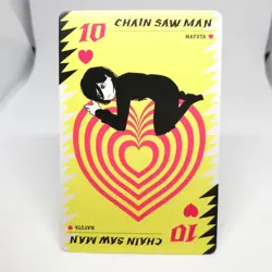 10 NAYUTA heart Chainsaw Man PLAYNG CARDS TATSUKI FUJIMOTO JUMP JAPAN MAGAZINE - Image 1