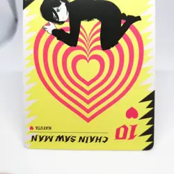 10 NAYUTA heart Chainsaw Man PLAYNG CARDS TATSUKI FUJIMOTO JUMP JAPAN MAGAZINE - Image 3