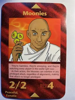 MOONIES - Illuminati New World Order Card Game CCG Limited - Image 1