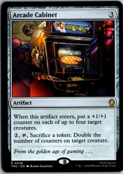 Arcade Cabinet R Commander: Teenage Mutant Ninja Turtles 36 NM Magic - Image 1