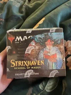 Strixhaven School of Mages Collector Booster Box Magic MtG Sealed English - Image 1