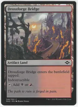 MTG Magic the Gathering MTG MH2 Drossforge Bridge - Image 1