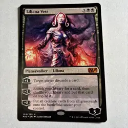 MTG Liliana Vess (M15) Core Set 2015 Regular Mythic 103/269 103 - Image 1