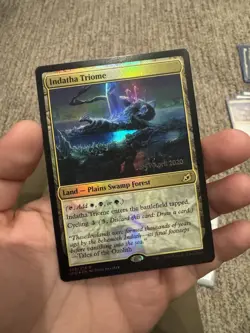Indatha Triome Ikoria: Lair of Behemoths Foil Prerelease Promo - Image 1