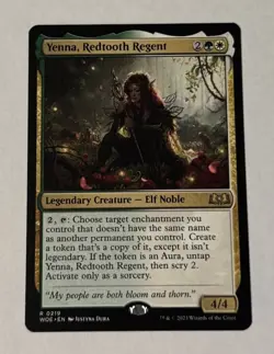 MTG Yenna, Redtooth Regent - Wilds of Eldraine NM - Image 1
